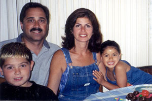 Bob and Carmen Pack with their children Troy and Alana, who were killed by an impaired driver. Bob has been pushing for California's Prop 46 to be passed.