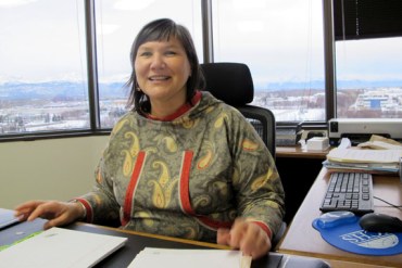 Valerie Davidson, who will oversee the expansion of Medicaid for Alaska. (Photo by Lori Townsend/Alaska Public Media)