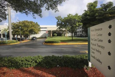 Patients were more likely to develop infections at North Shore Medical Center than at any other hospital in South Florida. (Photo by Marsha Halper/Miami Herald)