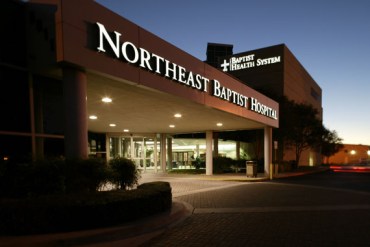 Northeast Baptist Hospital, one of Baptist Health System's five hospitals. (Photo courtest Baptist Health System)