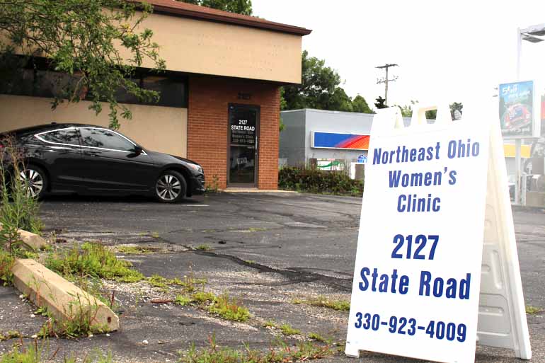 Dr. David Burkons recently opened this clinic that performs abortions, one of only nine in Ohio, just south of Cleveland. (Photo by Sarah Jane Tribble/WCPN)