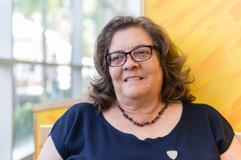 Nancy Blake, critical services director at Children’s Hospital Los Angeles, on Aug. 10, 2016. Blake had trouble renewing her nursing license this year and said she worries about a nursing shortage. (Heidi de Marco/KHN)