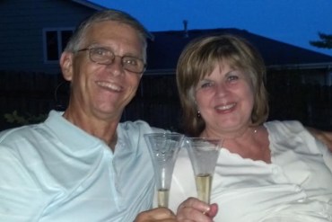 Jim and Sheryl on their 40th wedding anniversary on June 16, 2012. (Courtesy of the McGough family)