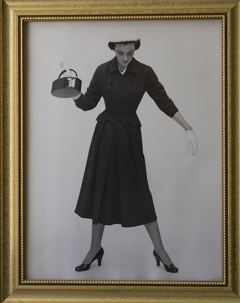 An undated photo of Elizabeth Fee as a fashion model. (Robert Durell for KHN)