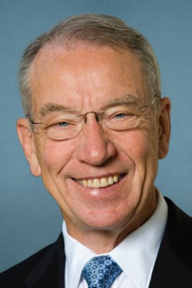Sen. Chuck Grassley, R-Iowa, said the CMS overpayments might "never have seen the light of day" had the Center for Public Integrity not filed a lawsuit. (Courtesy of the Congressional Pictorial Directory)