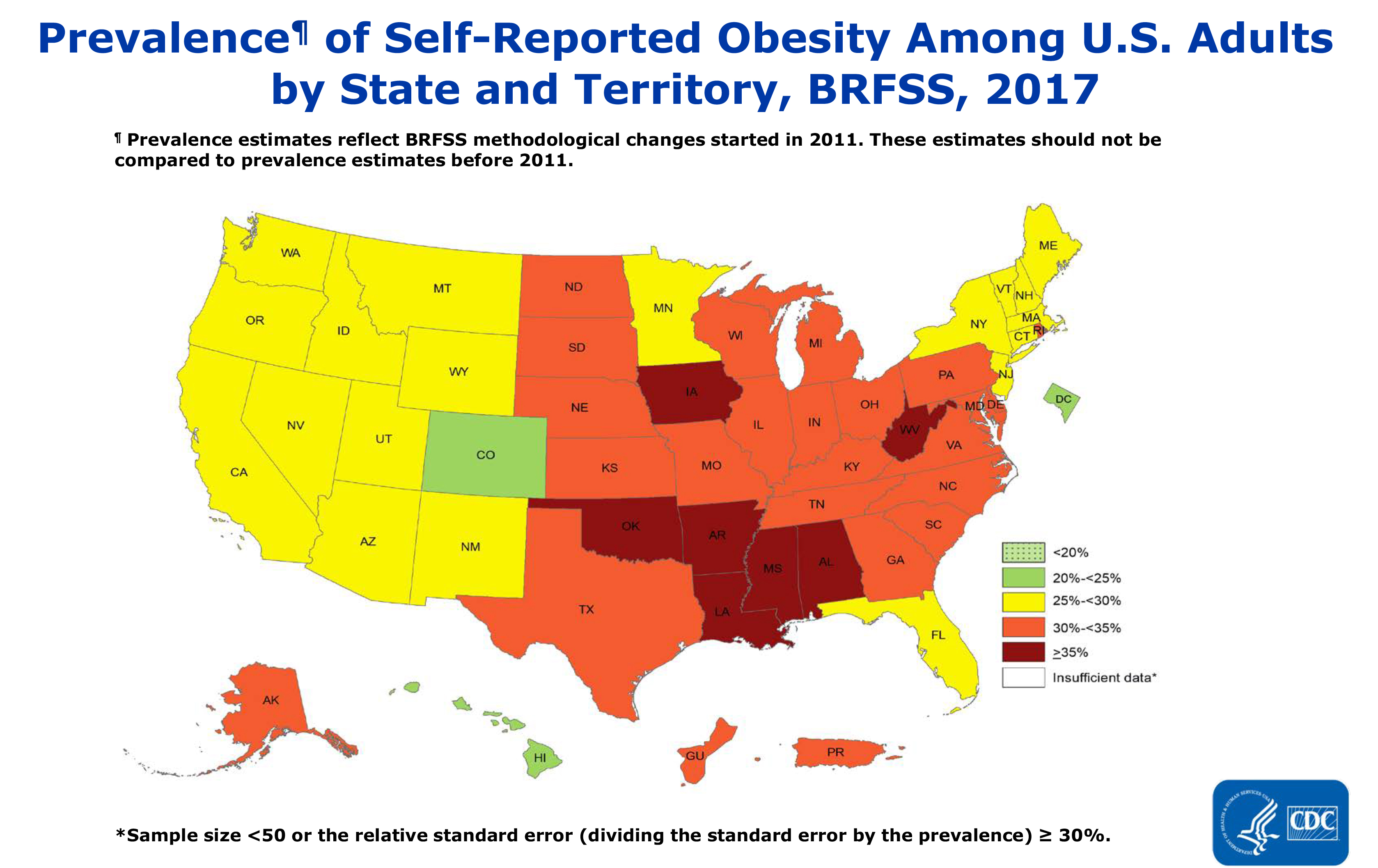 Obesity in USA in 2021. Obese count in America.