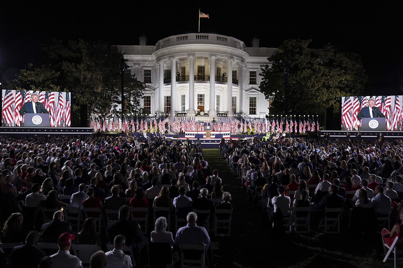 Republican Convention, Day 4: Fireworks ... and Shining a Light on ...