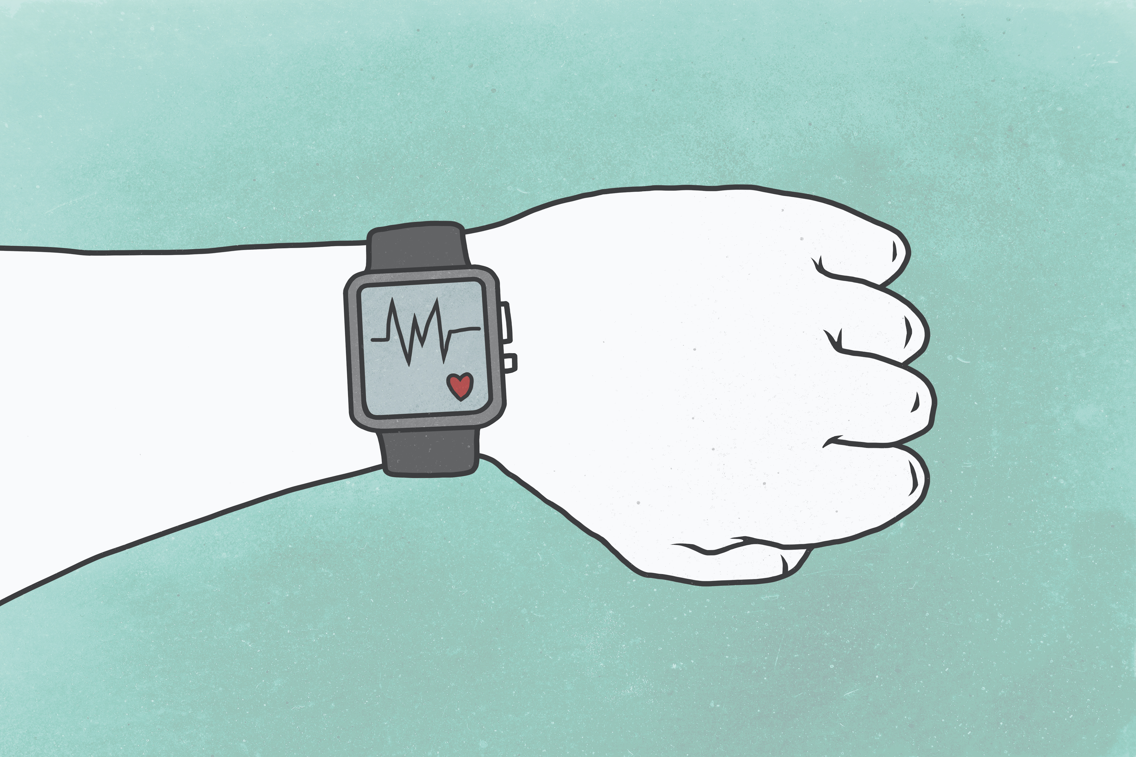 Digital Smart Hand wrist watch Square design outline drawing vector  illustration editable sketch of a smart watch on a white background, vector  illustration 27492925 Vector Art at Vecteezy