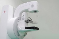 A photo of a mammography machine.