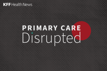 A title card that says, "primary care disrupted."