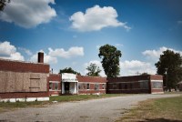 A photo of the exterior of Taborian Hospital from 2012.