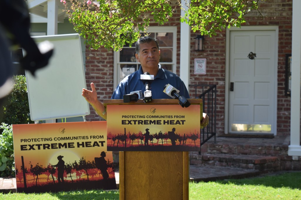 Health Secretary Becerra Touts Extreme Heat Protections. Farmworkers Want More.