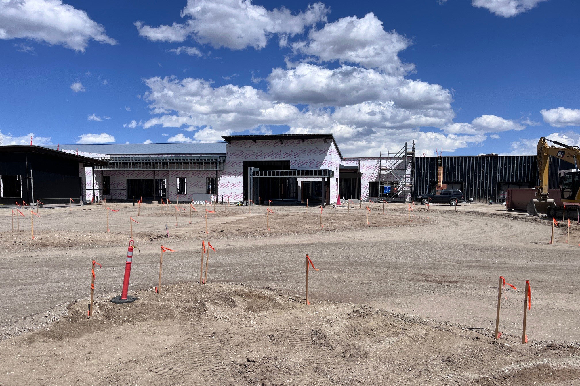 A photo of a construction site.