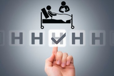 Male Hand Touching Button and Ticking Check Box