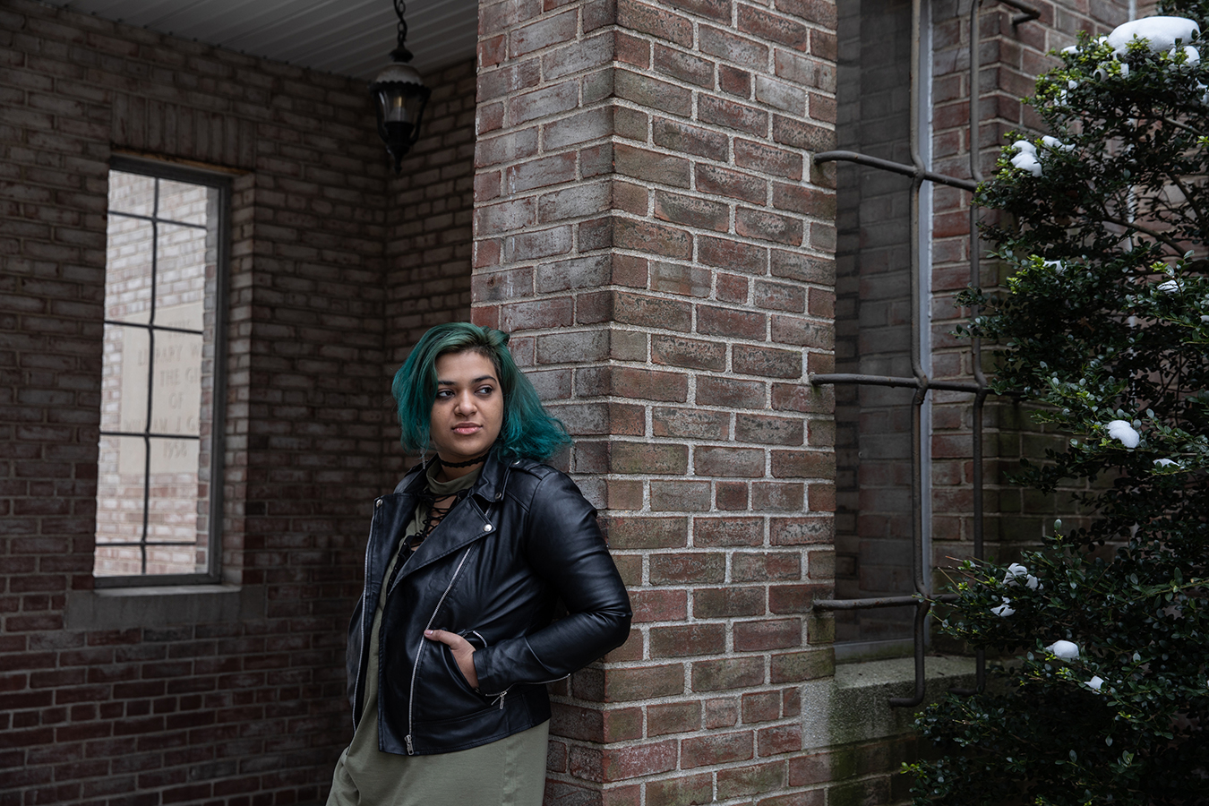 Portrait of Divya Singh at Hofstra University in Hempstead, New York