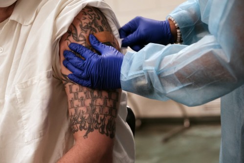 Most Inmates Have Had Their Covid Shots — But Their Guards Likely Haven’t