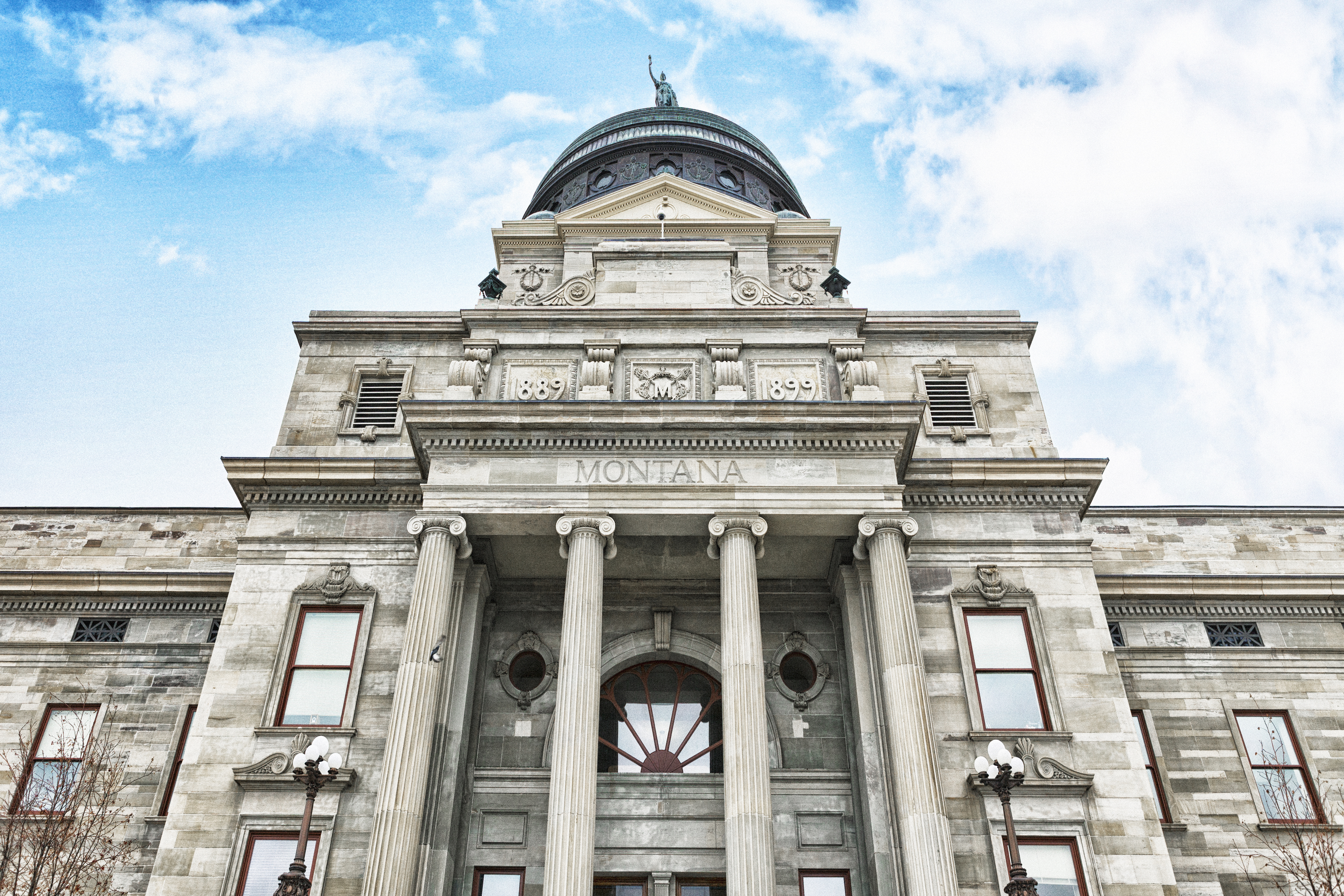 Montana State Capitol Building in Helena, Montana.