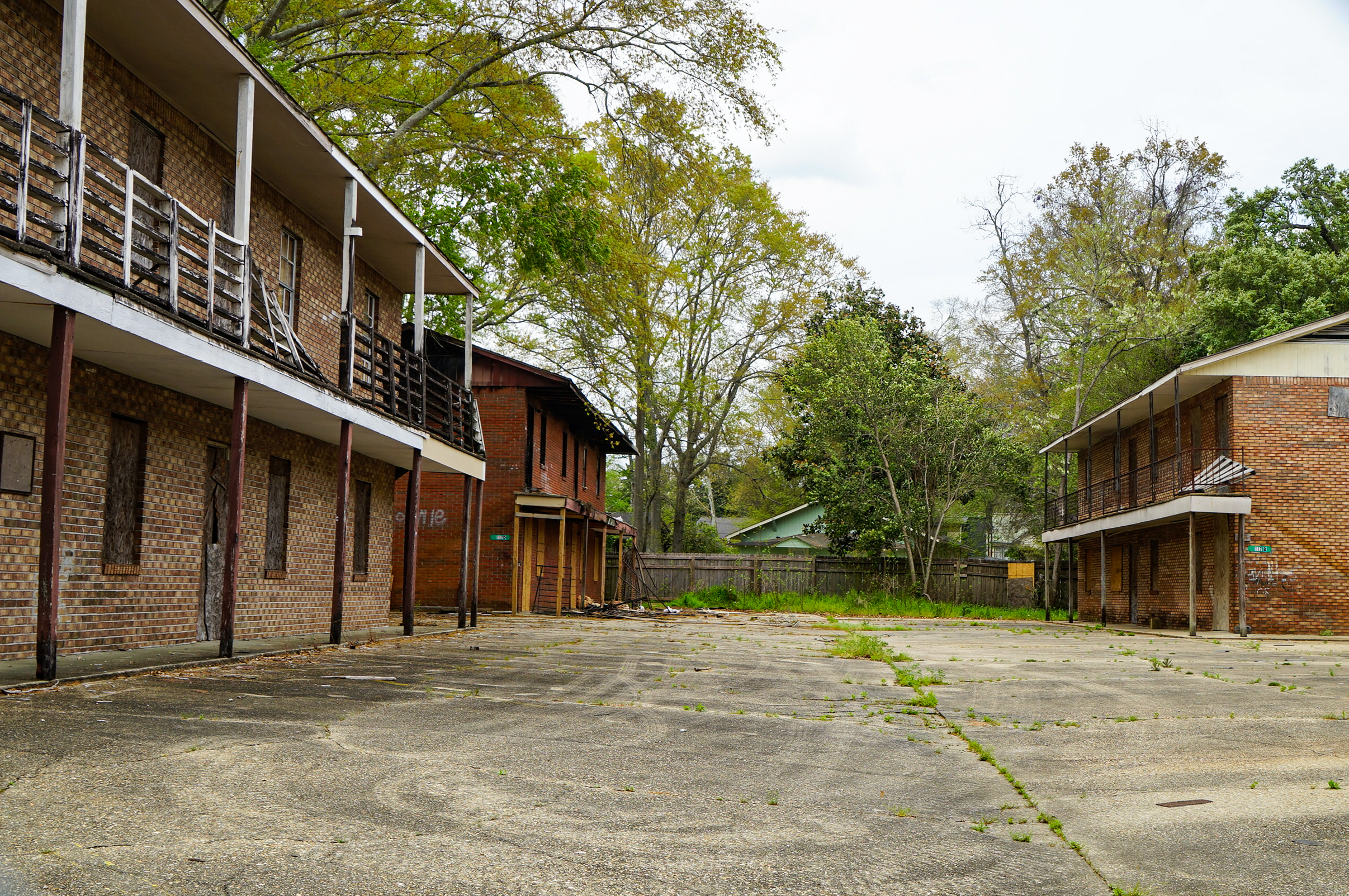 Mississippi’s AIDS Services Coalition has raised funds to renovate these apartments in Hattiesburg for unhoused people.