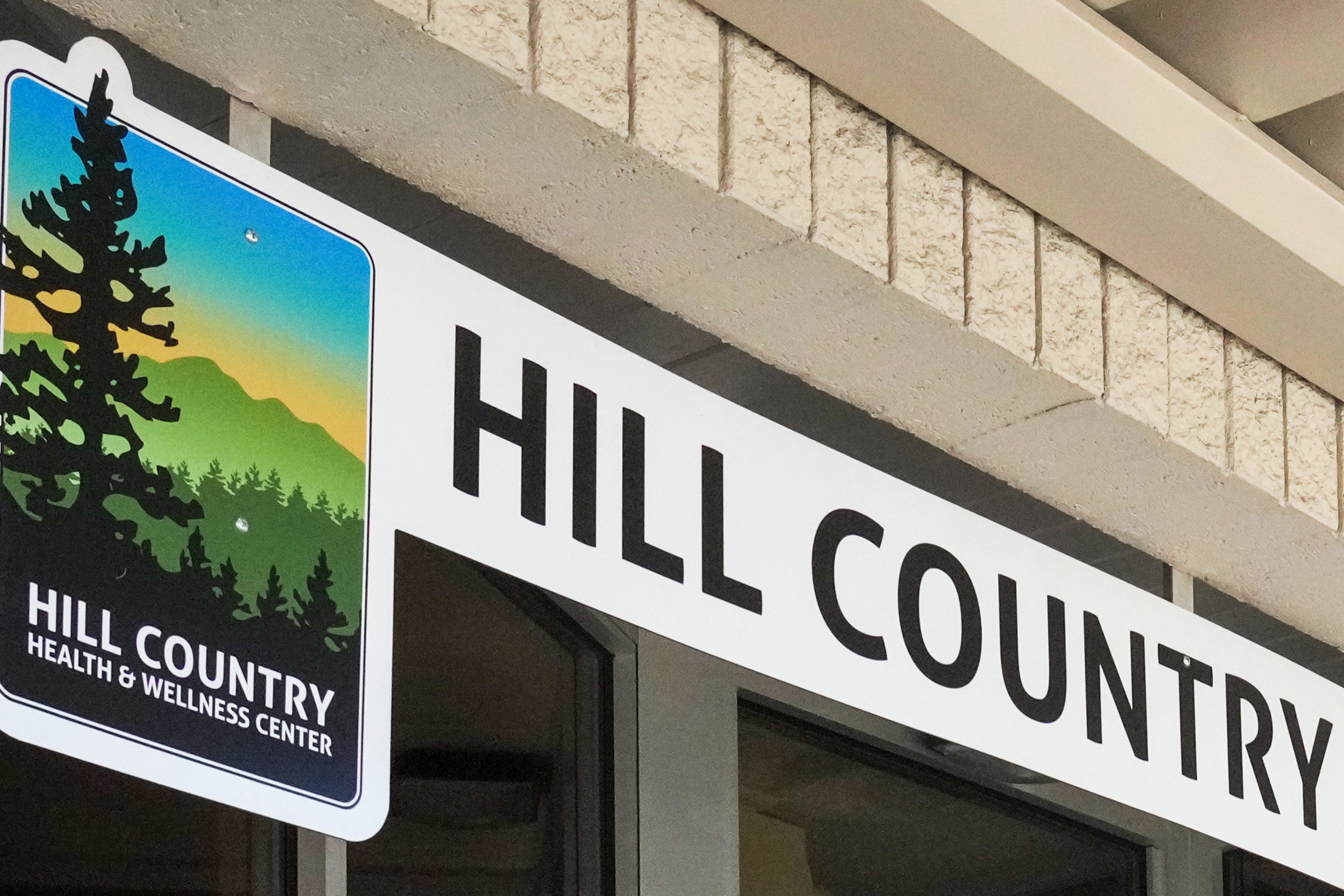 An exterior sign for Hill Country Health & Wellness Center