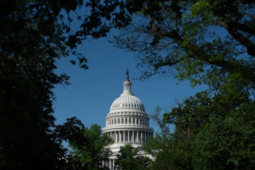 A photo of the rotunda of the U.S. Capitol.