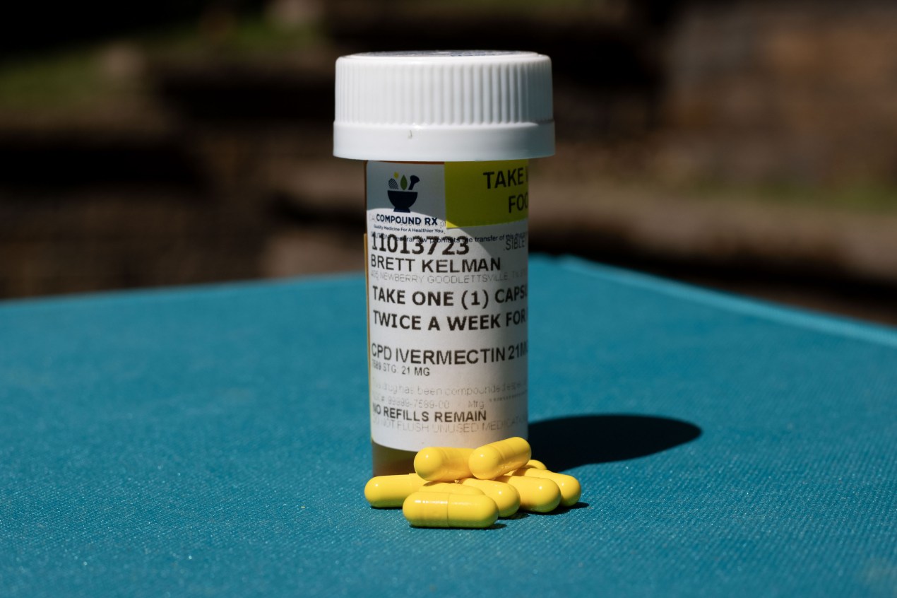 Tennessee Pharmacies Sell Potent Ivermectin, Led by Anti-Vaccine Doctor Who&rsquo;s Taken &lsquo;Bucketloads&rsquo;