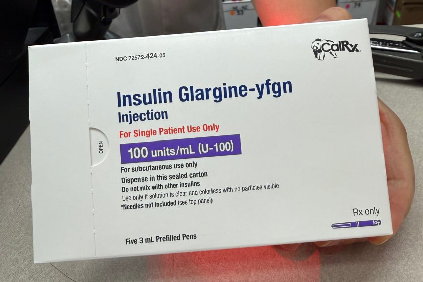 A box of CalRx insulin.