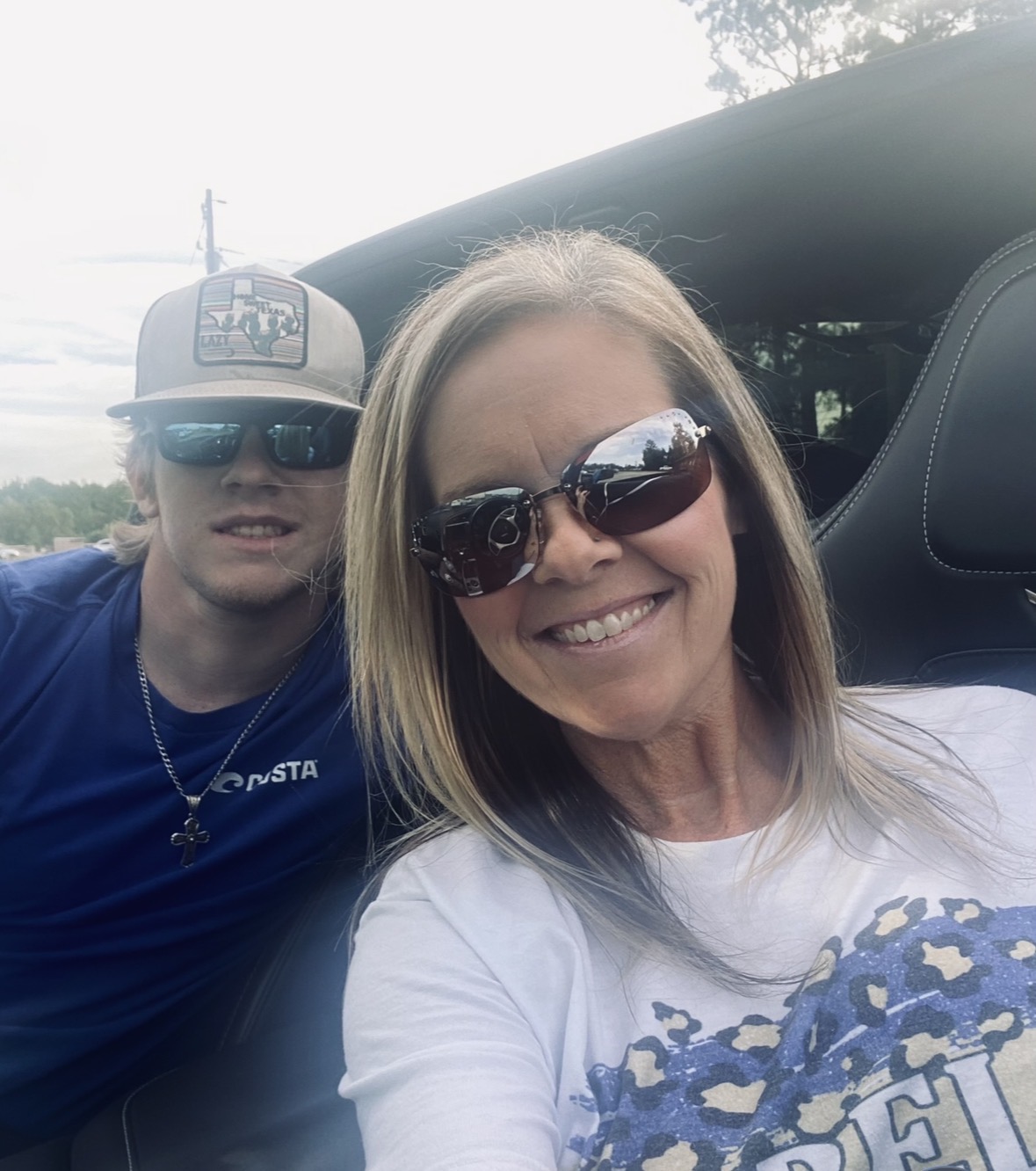 A photo of Tabitha Lowe smiling with her son Mason Henderson.